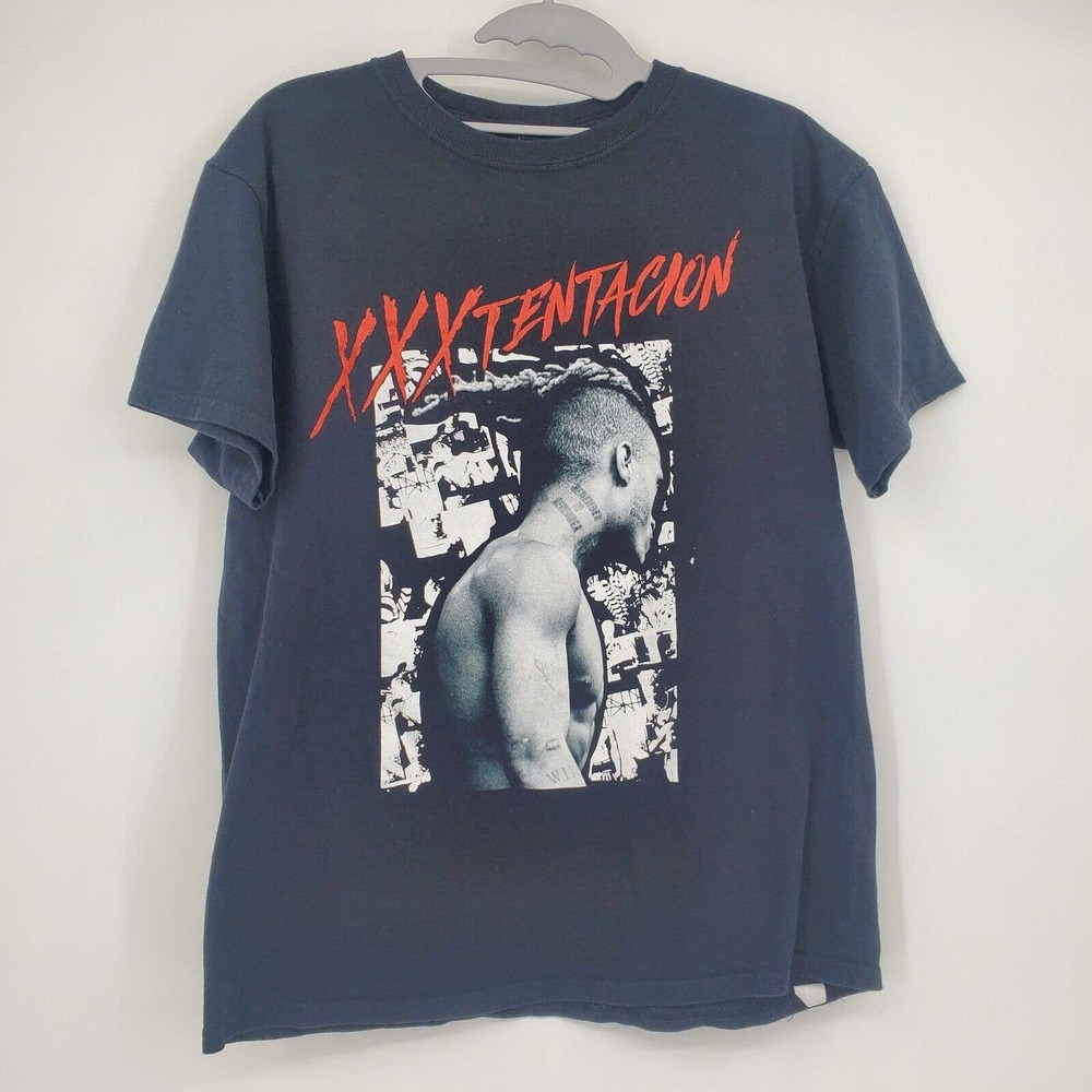 XXXTENTACION Black T-Shirt Unisex Hip Hop Legend Rap Size XS Officially Licensed